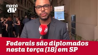 Governador senadores e deputados estaduais e federais são diplomados nesta terça 18 em SP [upl. by Kirshbaum]