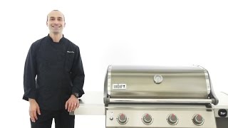 Weber Genesis II Gas Grill Review  Special Edition 4 Burner  BBQGuyscom [upl. by Ralyt]