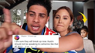 Catherine Mcbroom gets Abused by Austin Mcbroom Ace Family [upl. by Yetsirhc625]