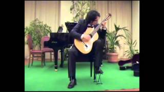 Giacomo Bigoni plays La Catedral by Barrios [upl. by Lloyd]