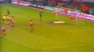 1991  Europapokal Spielabbruch SG Dynamo Dresden  Roter Stern Belgrad 12 [upl. by Cotterell585]