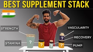 5 Best SUPPLEMENTS to BUILD MUSCLE FASTER  My Supplement Stack  Abhinav Mahajan [upl. by Innad294]