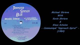 Michael Shrieve With Kevin Shrieve amp Klaus Schulze  Communiqué Approach Spiral 1984 [upl. by Buderus736]