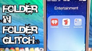 NEW Folder In Folder Glitch iOS 71 [upl. by Tegan]