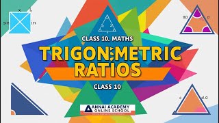 Master Trigonometric Ratios Easily  CBSE Class 10 Maths  ANNAI Academy Online School [upl. by Ardnahsal]