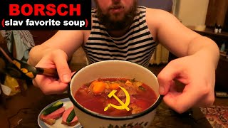 Russian Borsch soup bachelor recipe [upl. by Camella]