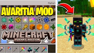 Como BAIXAR e INSTALAR o ADDONMOD do AVARITIA Para MINECRAFT PE 120 MCPE e Bedrock [upl. by Saint]