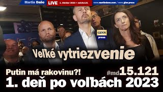 Live Veľké vytriezvenie 1 deň po voľbách 2023 Putin má rakovinu md15x120 [upl. by Paz]