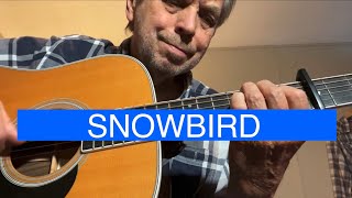 SNOWBIRD  flatpicking amp fingerpicking guitar [upl. by Falda105]