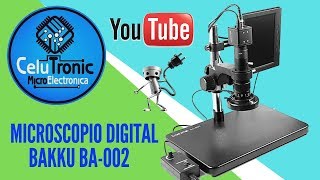 MICROSCIPIO DIGITAL IDEAL PARA INICIAR A REPARAR [upl. by Esyak]