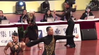 Goffredo  Matus MDA  2014 GrandSlam Final LAT R1 S  DanceSport Total [upl. by Woodsum]