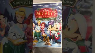 Mickey’s magical Christmas dvd collection [upl. by Isolt111]