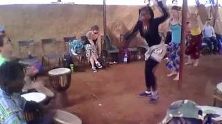 Paddy Cassidy djembe solo in Mali [upl. by Rois]