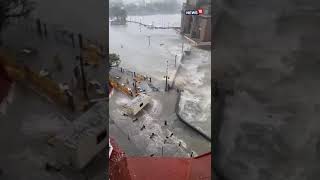 Maharashtra Water Flooding Around Gateway Of India amp Hotel Taj As Cyclone Tauktae Wrecks Havoc [upl. by Nohsad]