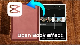 How to use open book effect by capcut [upl. by Batchelor922]