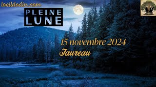 Taureau ♉  PL du 15 novembre 2024  Face à lopacité vous vous libérez [upl. by Ellennod109]