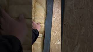 How to Layers of an external stud wall with vapour barrier studwork vapourbarrier construction [upl. by Kabob]