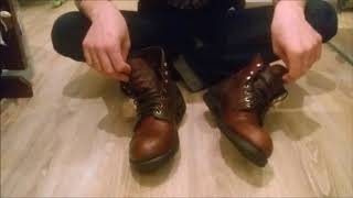 Ботинки Red Wing Iron Ranger 8111  отчёт заказчика после реставрации [upl. by Herrah957]