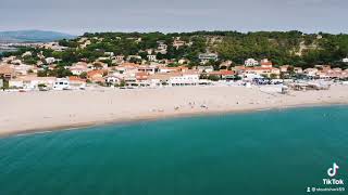 Leucate plage en drone [upl. by Ilajna462]