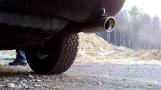 Jeep Grand Cherokee 47 V8 MAGNAFLOW MUFFLER [upl. by Athalia]