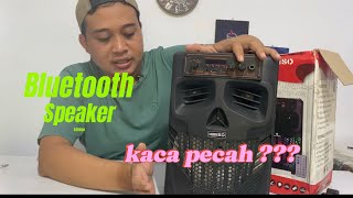 Bluetooth Speaker Kimiso Memecahkan Kaca 🤔 [upl. by Myk661]