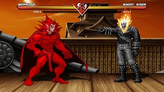 MEPHISTO vs GHOST RIDER  Highest Level Insane Fight‼️ [upl. by Lenni323]