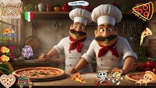 quotMad Pizzaquot  Italian Folk  Tarantella  Pizza Music  Meme  Funny  Original AI Song [upl. by Tisman]