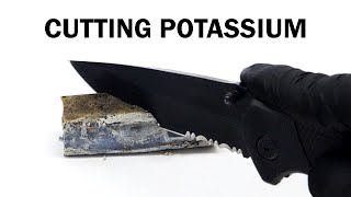 Potassium metal is like weird butter [upl. by Edsel]