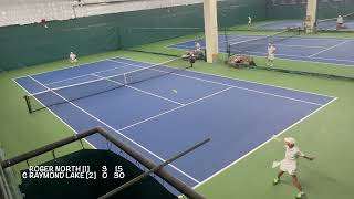 Washington State Open Mens 80 Singles Final 1st set [upl. by Woodhouse562]