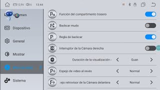 Activar menú cámara marcha atrás en radio android k706 Síguemees gratis [upl. by Eerak994]