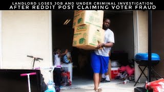 Landlord Loses Job And Under Criminal Investigation Over Reddit Post [upl. by Ayahs]