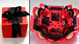 Explosion Box Full Tutorial  How To Make Explosion Box  DIY Explosion Box  Explosion Gift Box [upl. by Rebecka381]