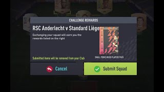 FIFA 22 SBC  MARQUEE MATCHUPS  RSC ANDERLECHT VS STANDARD LIEGE  NO LOYALTY [upl. by Nylknarf]