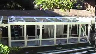 Straight Sunroom Installation Video [upl. by Caassi]