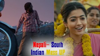 Nepali South Mess up  Srivalli Video  Pushpa  Allu Arjun Rashmika Mandanna  Suna Batuli [upl. by Duval]