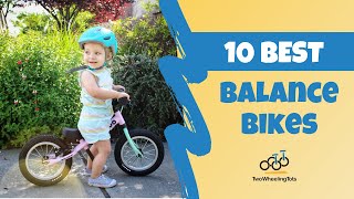 10 Best Balance Bikes for Toddlers amp Kids Video Demo [upl. by Ylro]