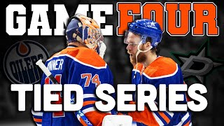 GAME 4 Dallas Stars vs Edmonton Oilers  TIED SERIES [upl. by Reniar]