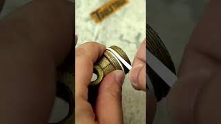 How to use threaded Teflon Tape [upl. by Jodie]