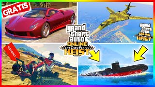 Lo que TIENES que SABER del NUEVO DLC Golpe Al Cayo Perico  Bonificaciones SEMANALES  GTA Online [upl. by Anahpets]