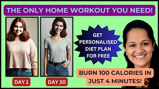 4 Min Workout That Replaces 1 Hour In The Gym  Jayti PCOS Care [upl. by Reginnej]