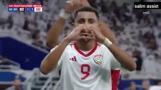 اهداف مباراة الامارات وقطر31  تصفيات كأس العالم  ملخص الامارات وقطر اليوم 592024 [upl. by Cheadle]