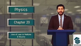 uses of laser in medicine and industry by Hassan Fareed  2nd year physics by pgc  EduSage [upl. by Aerdnaz]