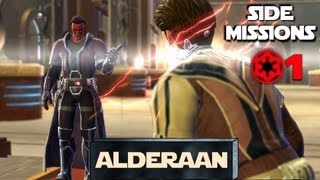 Alderaan Planetary Storyline  Side Missions  Dark Side Part 1  SWTOR [upl. by Arretahs]