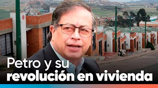 Petro anuncia un cambio radical en las políticas de vivienda en Colombia  Tercer Canal [upl. by Zzaj]