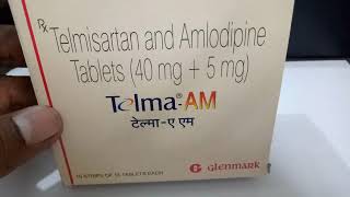 Telma AM 40 mg Tablet 15 Tab Price Overview Warnings in hindi [upl. by Milissent]