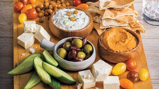 Mediterranean Meze How to Build a Delicious Board [upl. by Zingg123]