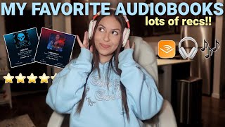 audiobook recommendations my fav audio reads from all genres 📖🎧 [upl. by Arabeila]