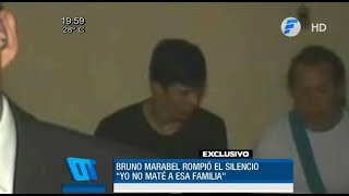 EXCLUSIVO Bruno Marabel rompió el silencio [upl. by Anicnarf264]