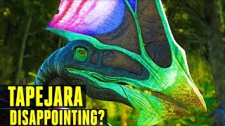 TAPEJARA BROKEN How to tameEverything you need to know  Ark Survival Evolved Update 247 [upl. by Hgielhsa]