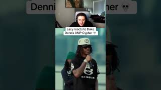 lacy reacts to Duke dennis AMP cypher funny clips dukedennisclips dukedennisedit lacy faze [upl. by Etsirhc]